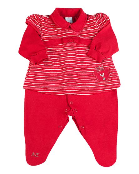 Macacao-Vestido-Bebe-em-Cotton-e-Plush-Listrado-Ursinha-Vermelho-275