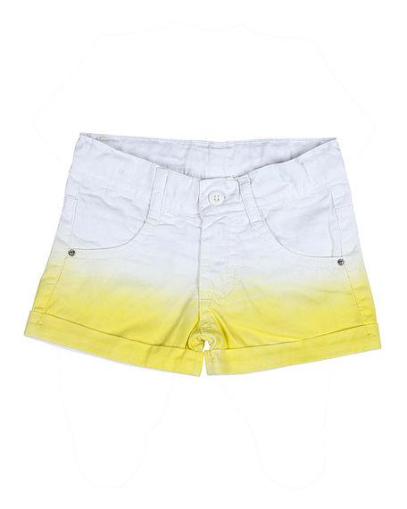 Shorts-Feminino-de-Sarja-Tinturada-Amarelo