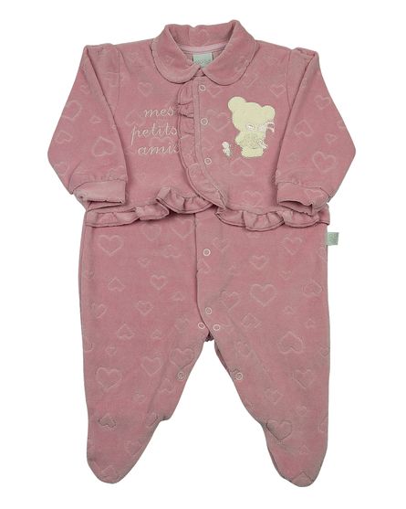 Macacao-Bebe-Plush-Trabalhado-Coracoes-Mes-Petits-Amis-Salmao-11516