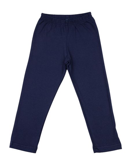 Calça Legging Infantil Cotton - Marinho 1