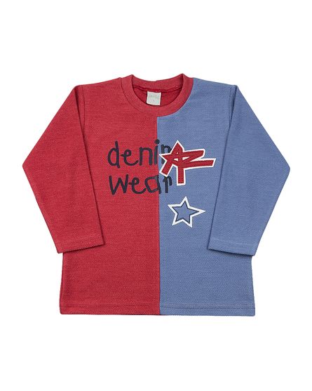 Camiseta-Infantil-Malha-Etno-Denim-Wear-Coral-24514