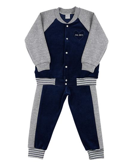 Roupa-Infantil-Conjunto-Plush-e-Matelasse-Coracao-Marinho-23407