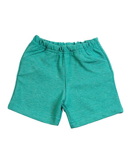 Shorts Bebê Malha Sarja Color - Verde 5