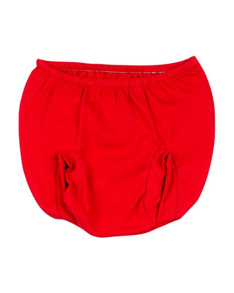 Shorts Bebê Cotton - Vermelho G