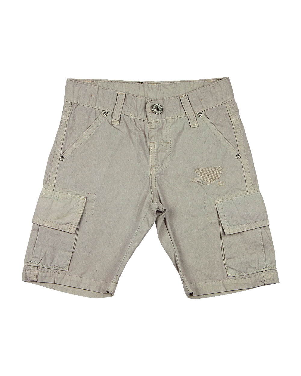 bermuda elastano com bolso lateral