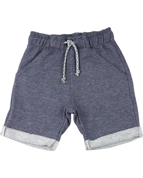 Bermuda Infantil Moletinho Trend Fleece Jeans - Marinho 3