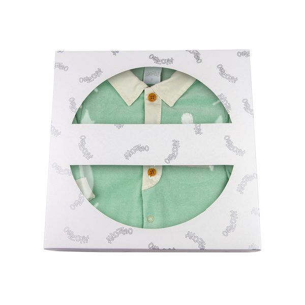 Saida-Maternidade-Menino-Plush-Bordada-Coelhinho-e-Urso-Verde-10001