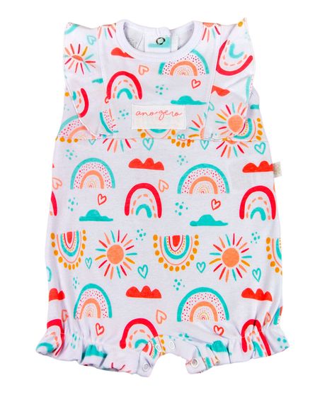 Macacao-Curto-Bebe-Suedine-Estampado-Sol-e-Arco-Iris-Branco-10116