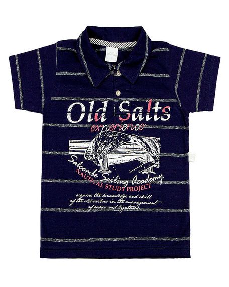 Camiseta Malha Índigo Platinum Old Salts Experience - Marinho 3