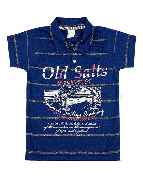 Camiseta Malha Índigo Platinum Old Salts Experience - Stone 3