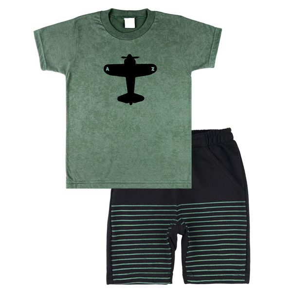 Conjunto-Infantil-Menino-Malha-Laserwash-e-Moletinho-Bordado-Aviao-Verde-22505