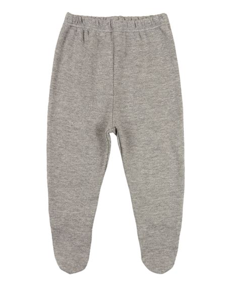 Calça Bebê Suedine com Pezinho - Mescla RN