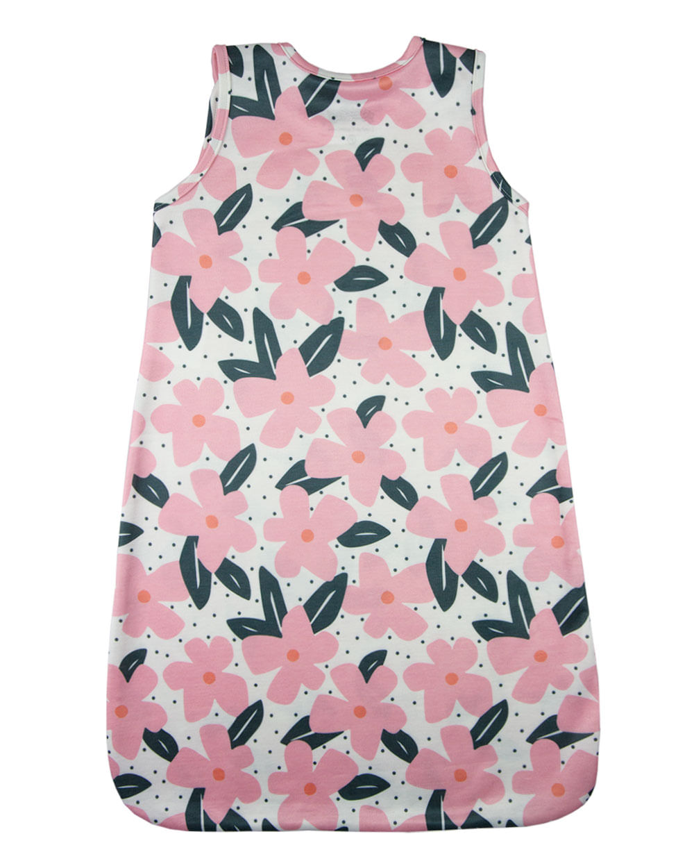 Saco de Dormir Casulo de Bebê Pijama Suedine Estampado Digital Sem