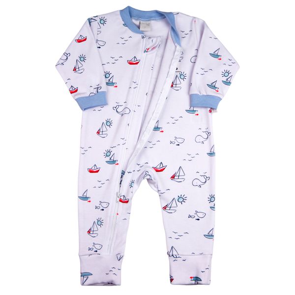 Macacao-Bebe-Suedine-Ziper-Menino-Estampado-e-Liso-Kit-Macacao-Suedine-Algodao-Barquinhos-2-Pecas-Branco-17132