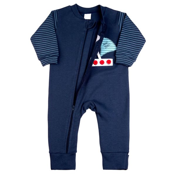 Macacao-Bebe-Suedine-Ziper-Menino-Estampado-e-Liso-Kit-Macacao-Suedine-Algodao-Barquinhos-2-Pecas-Branco-17132