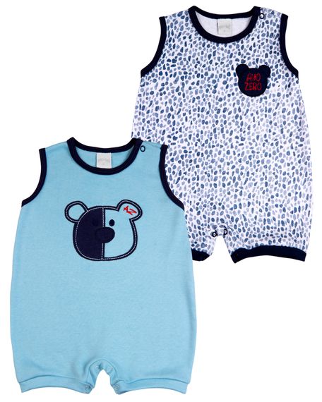 Macacao-Bebe-Menino-Suedine-Curto-Liso-e-Estampado-Kit-Macacao-Suedine-Algodao-Verao-Ursinho-2-Pecas-Azul-17231