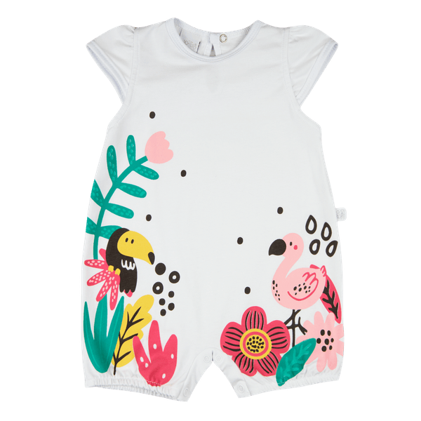 Macacao-Bebe-Menina-Verao-Sem-Mangas-Suedine-Silk-Screen-Tucano-e-Flamingo-Branco-10135