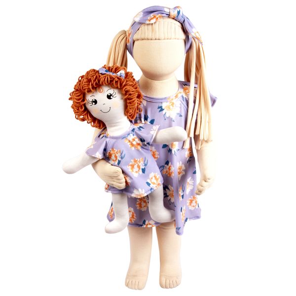 Vestido-Bebe-Infantil-Com-Boneca-De-Pano-Kit-com-Faixa-de-Cabeca-Lilas-23960