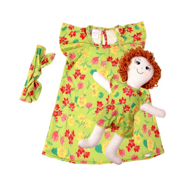 Vestido-Bebe-Infantil-Com-Boneca-De-Pano-Kit-com-Faixa-de-Cabeca-Verde-23960