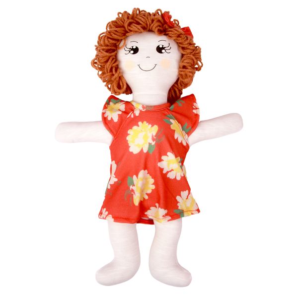Vestido-Bebe-Infantil-Com-Boneca-De-Pano-Kit-com-Faixa-de-Cabeca-Laranja-23960
