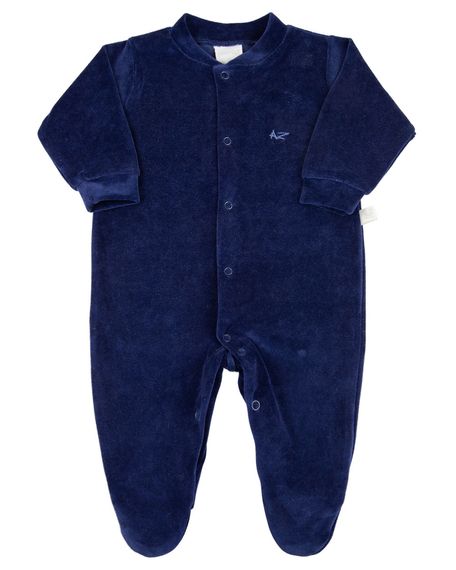 Macacao-Bebe-Plush-Unissex-Basico-Aberto-na-Frente-Marinho-11000