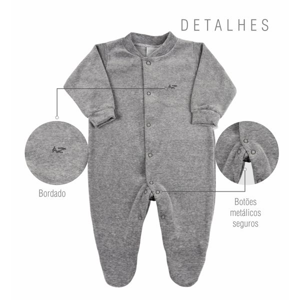 Macacao-Bebe-Plush-Unissex-Basico-Aberto-na-Frente-Mescla-11000