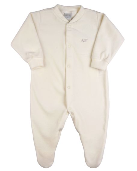 Macacao-Bebe-Plush-Unissex-Basico-Aberto-na-Frente-Natural-11000