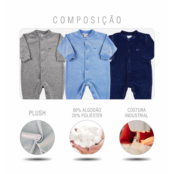 Macacao-Bebe-Plush-Unissex-Basico-Aberto-na-Frente-Verde-11000