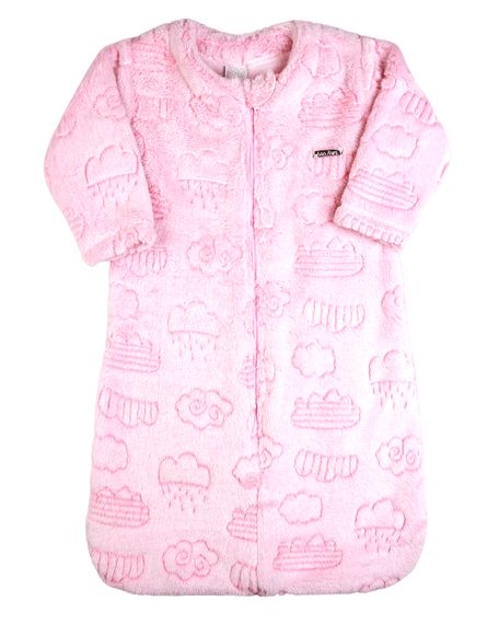 Saco-de-Dormir-Bebe-Casulo-Pijama-Cobertor-Soft-Nuvens-Grosso-Ziper-Rosa-19016