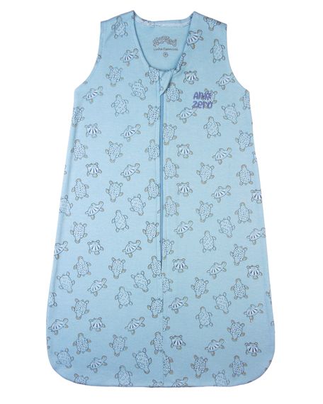 Saco-de-Dormir-Casulo-Bebe-Menino-Suedine-Estampado-Tartarugas-Azul