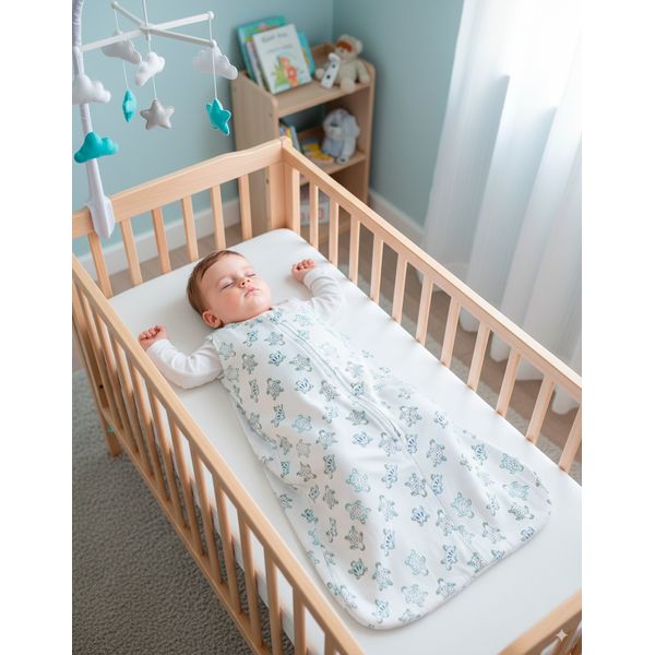 Saco-de-Dormir-Casulo-Bebe-Menino-Suedine-Estampado-Tartarugas-Branco
