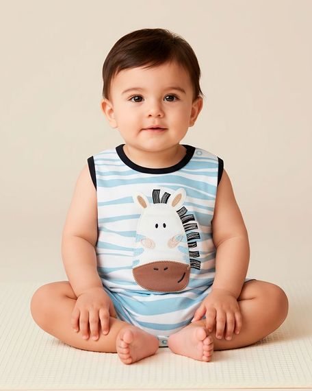 Macacao-Bebe-Menino-Curto-Suedine-Algodao-Estampado-Zebra