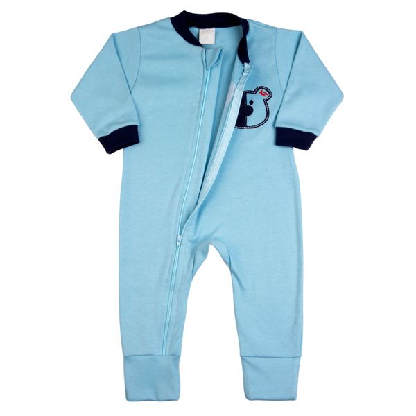 Macacao-Bebe-Menino-Suedine-Ziper-Estampado-e-Liso-Kit-Macacao-Suedine-Algodao-Ursinho-2-Pecas-Azul-17131