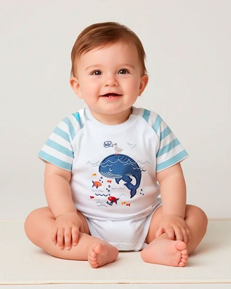 Macacao-Bebe-Menino-Curto-Suedine-Algodao-Manga-Listrada-Baleia